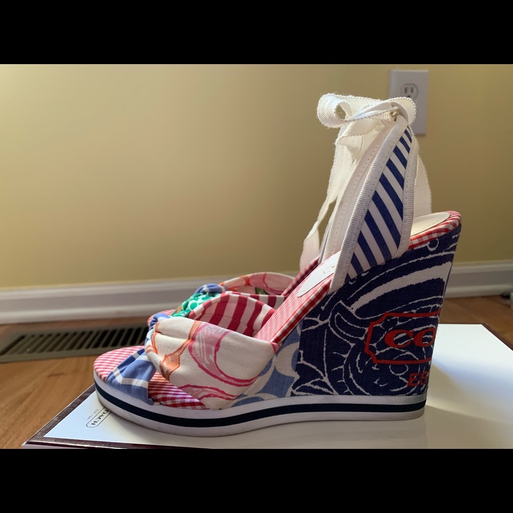 Coach women wedges